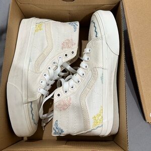 Vans Women's White High-Top Sneakers